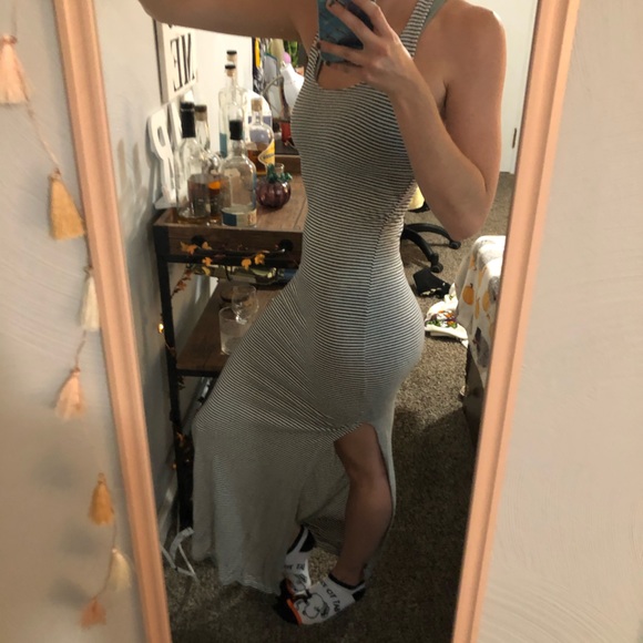 Forever 21 Dresses & Skirts - 2/$10 Forever 21 Striped “bodycon” Maxi Dress
